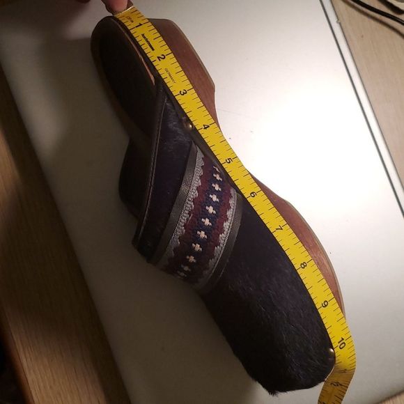 Penelope Chilvers blue clogs size 10 - Picture 10 of 10